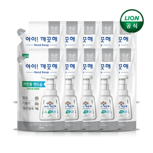 아이깨끗해 아이깨끗해 키친 리필 200ml (10개)_이미지