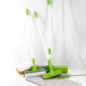 다용도 브러쉬 스퀴즈 스펀지길이조절 롱핸들