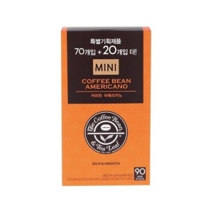 커피빈 아메리카노 스페셜티 콜롬비아 미니 90개입 (4개)_이미지
