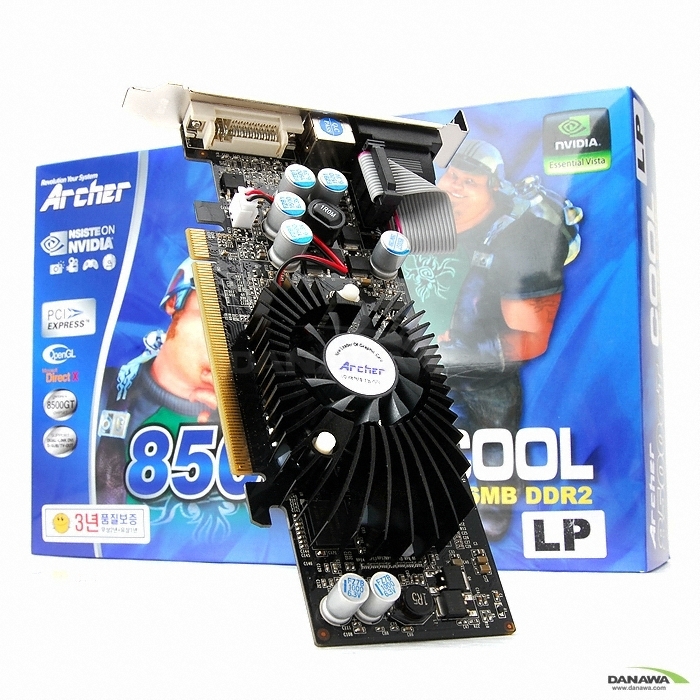 Archer 지포스 8500GT COOL 256MB LP_이미지