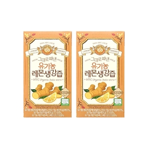 홀푸드코리아 홀베리 1일1레몬 유기농 레몬생강즙 15g 14포 (2개)