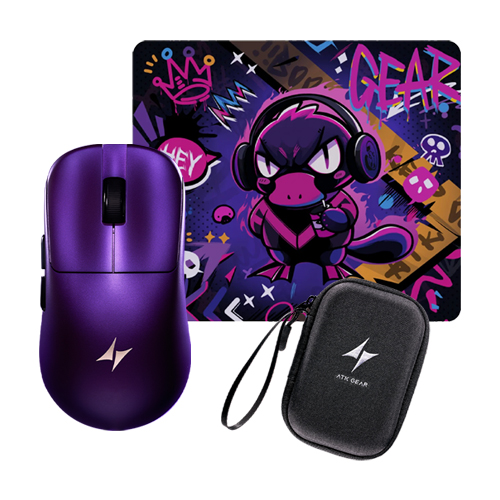 ATK Duckbill Ultra 유무선 (메탈릭 퍼플)_이미지