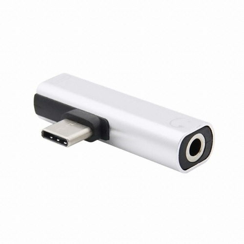 라이트컴 COMS Type C to 3.5mm 듀얼 젠더 (ID711)_이미지