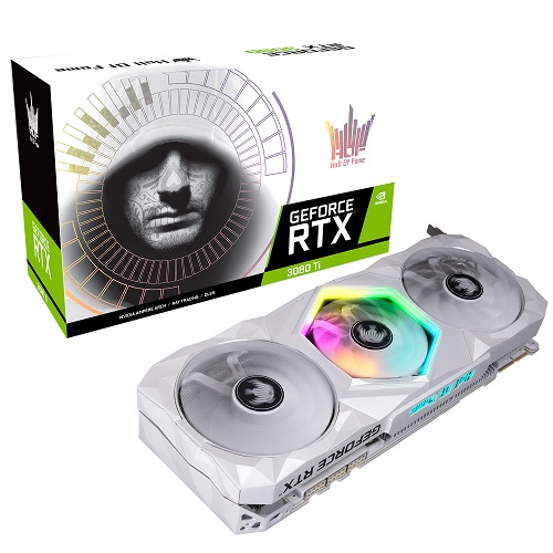 갤럭시 GALAX 지포스 RTX 3080 Ti Hall Of Fame D6X 12GB_이미지