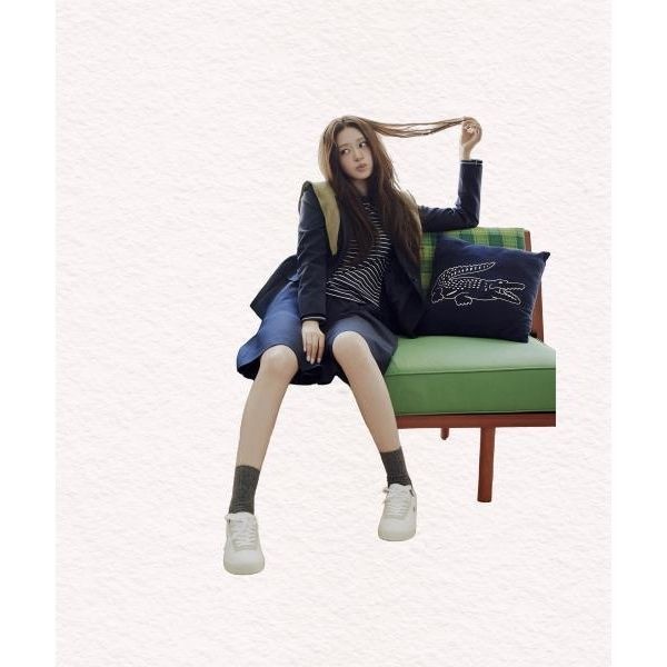  라코스테 LACOSTE 여성 Aura 스니커즈 RZ0156W55N 65T RZ0156W55N65T 166143