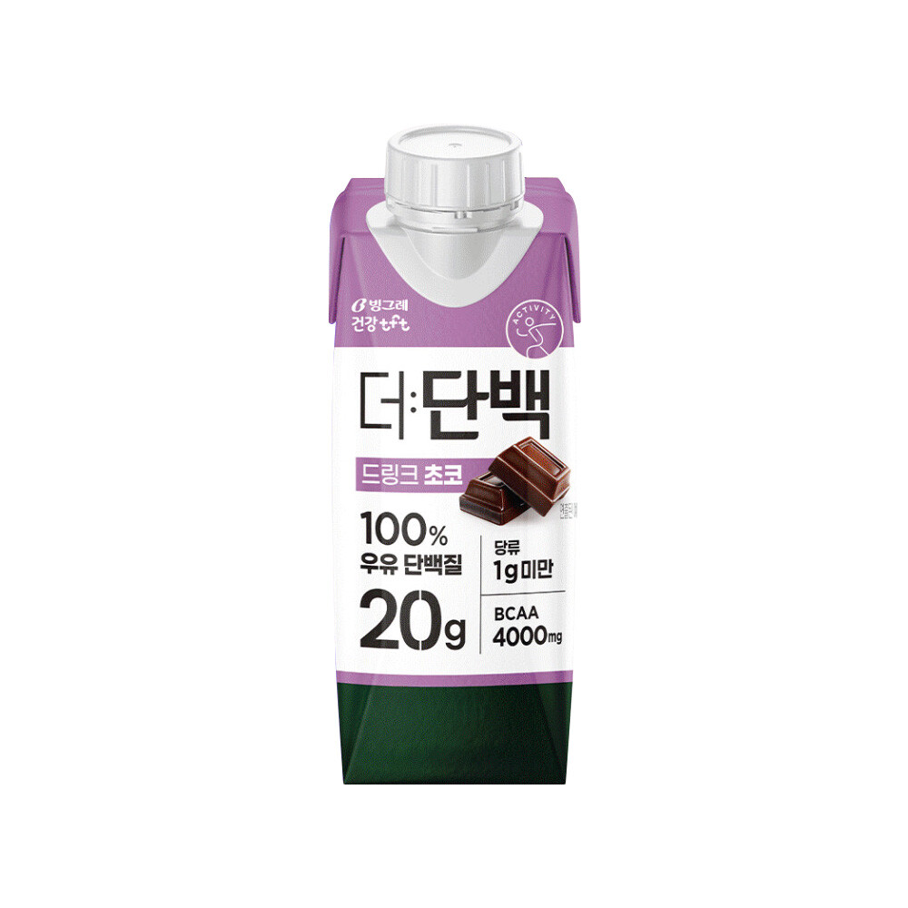 빙그레 더단백 드링크 초코 250ml (3개)_이미지
