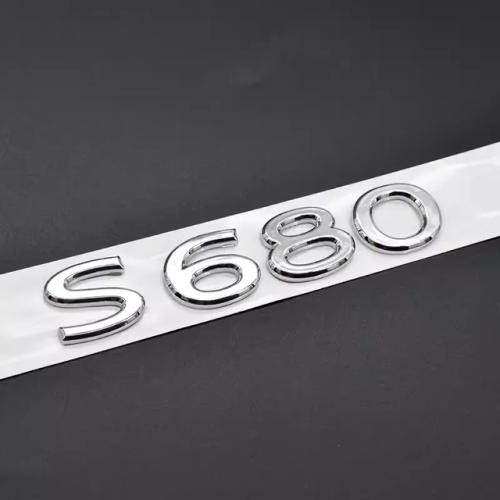트렁크 S580 라벨링 S600 MAYBACH 데칼 GLS600 S680 S400L 수리 로고 자동차 MAYBACH 리어 ..