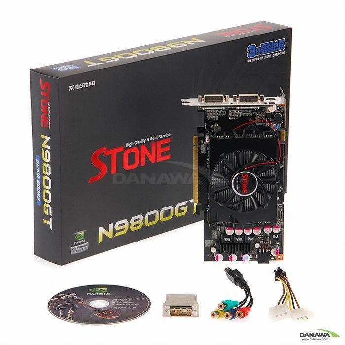 STCOM 지포스 9800GT STONE N9800GT 512MB_이미지