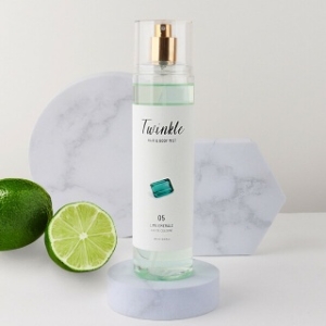 푸드어홀릭 트윙클 라임 에메랄드 헤어 앤 바디미스트 250ml