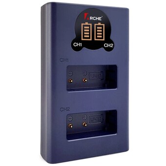 Arche 캐논 <b>LP-E6NH</b>호환 LCD 듀얼충전기