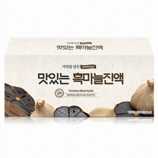 참앤들황토농원 맛있는 흑마늘진액 70ml 30포 (3개)_이미지