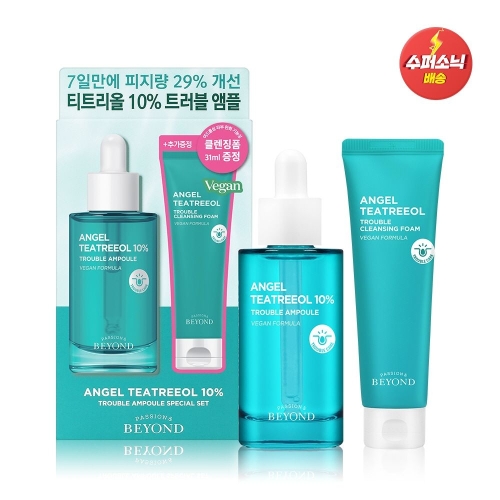 LG생활건강 비욘드 엔젤 티트리올 10% 트러블 앰플 50ml (기획세트)_이미지