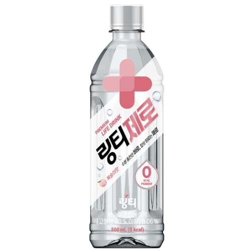 링티 제로 복숭아맛 500ml (6개)_이미지