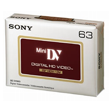 SONY MiniDV 6mm DVM63HD 63분 DV테이프 (2개)