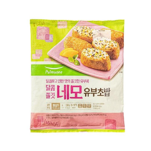 풀무원 달콤쫄깃 네모 유부초밥 330g이미지입니다. 누르면 해당 게시물로 새창이동합니다.