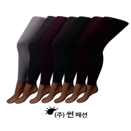  썬패션 썸앤 오래신는 고탄력 9부 레깅스 스타킹 홈트레이닝 Y존 W93F874