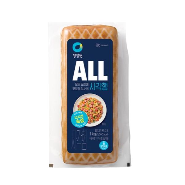대상 청정원 ALL 사각햄 1kg