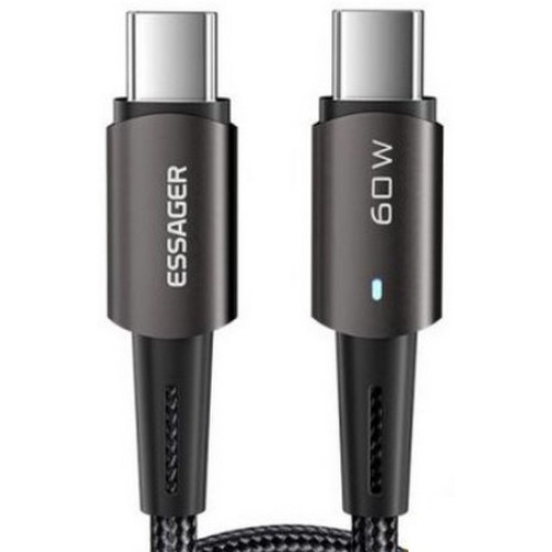 ESSAGER PD C to C타입 60W 케이블 (2m)_이미지