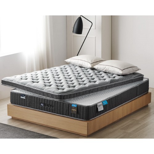 동서가구 사커15 프리미엄 필로우탑 독립스프링 매트리스 SS (36cm)_이미지