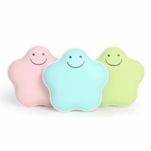 위플 스마일 별모양 충전식 USB 손난로 핑크 WD6063E