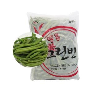 그린무역 냉동 그린빈 1kg (1개)_이미지