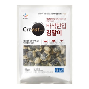CJ제일제당 크레잇 바삭 한입 김말이 1kg[1개]