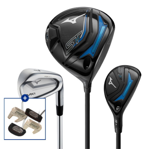 미즈노 ST-X 230 / MX-1 포지드 조합 풀세트 (11개 경량스틸 정품)_이미지