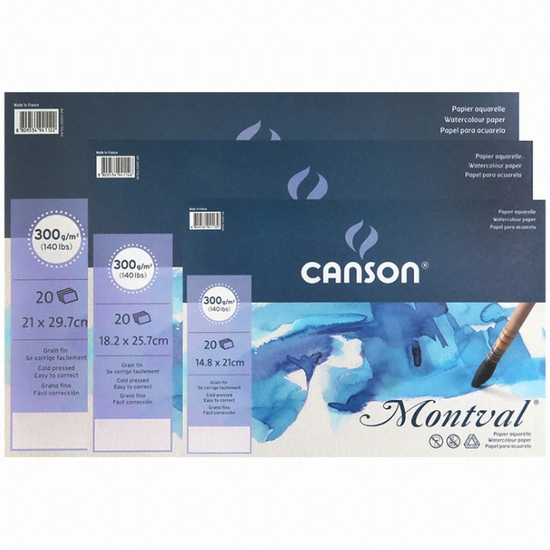 캔손 ㅤ몽발 수채화지 300g A4_이미지