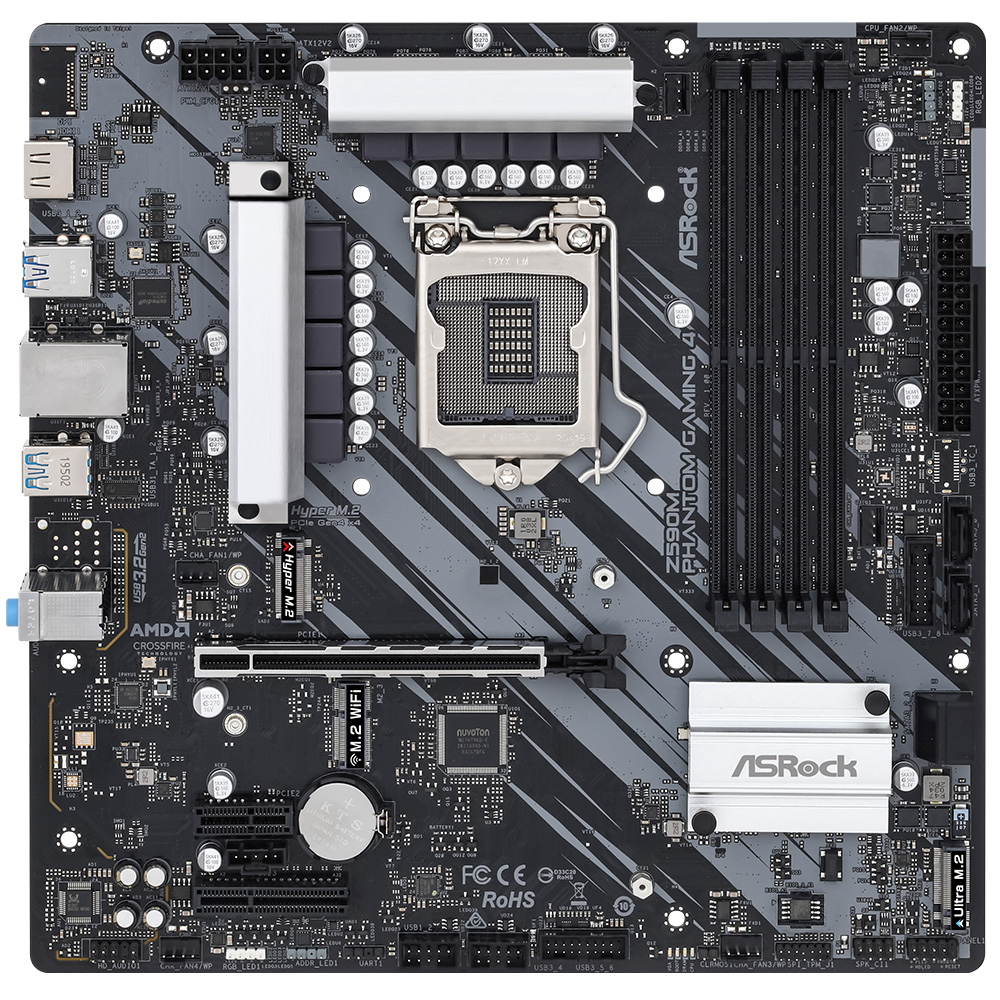 ASRock Z590M Phantom Gaming 4 ������