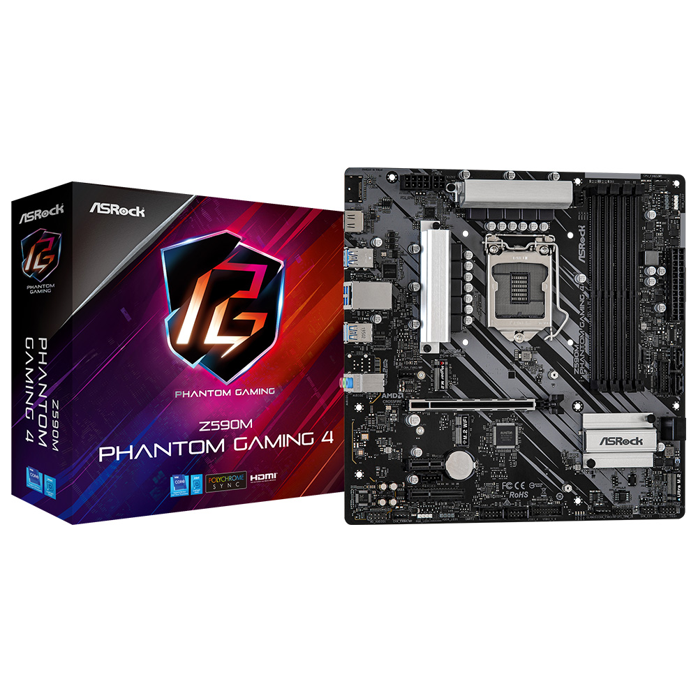 ASRock Z590M Phantom Gaming 4 에즈윈