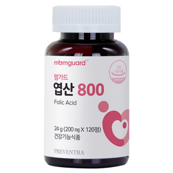 프리벤트라 맘가드 엽산 800 120정 (1개)