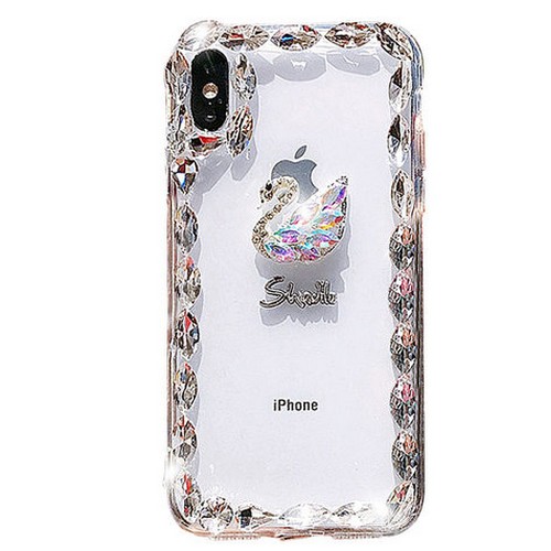 베켄 베락스 갤럭시노트10 라이트 스완 다이아몬드 젤리 케이스