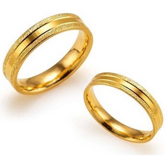 한국금다이아몬드 반지 샌딩 라운드 커플링 11.25g