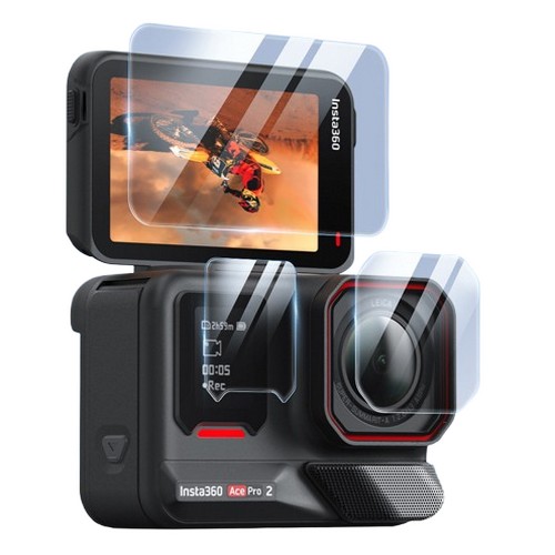 AC-X037 인스타360 Ace Pro2용 HD 강화유리 액정보호필름