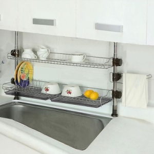 동영나이스 기둥식 싱크선반 600 2단_이미지