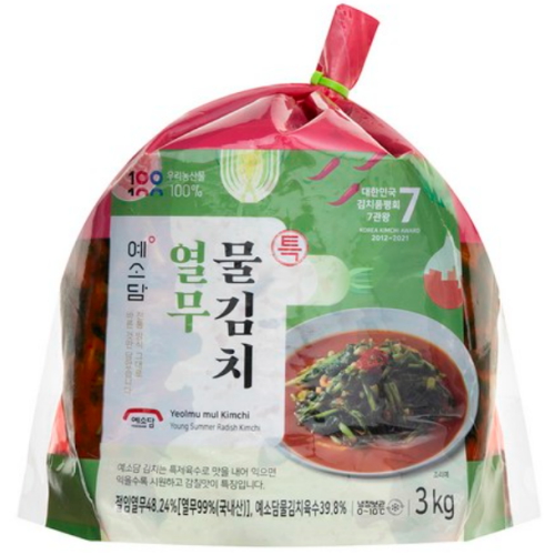 예소담 특 열무물김치 3kg (3개)_이미지
