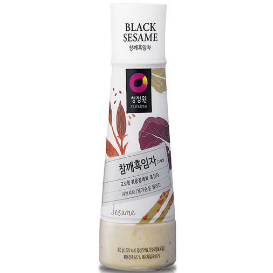 청정원 참깨흑임자 드레싱 300g