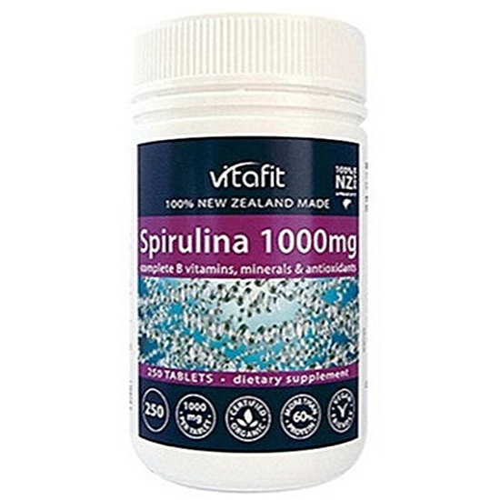 비타핏 스피루리나 1000mg 250정 (해외) (1개)
