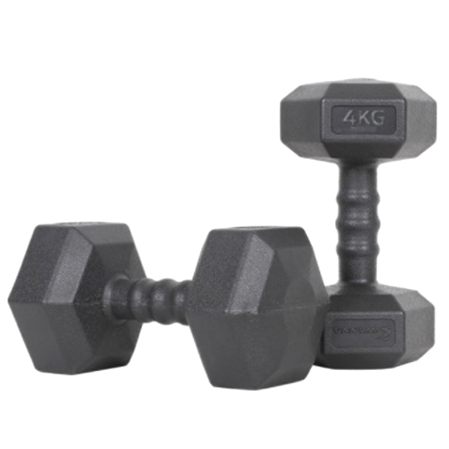 코리아스포츠 아이워너 맨즈 육각아령 세트 (4kg, 2개)_이미지