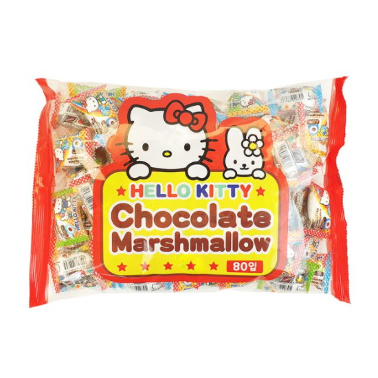 헬로키티 마쉬멜로우 초콜릿맛 80개입 416g (1개)