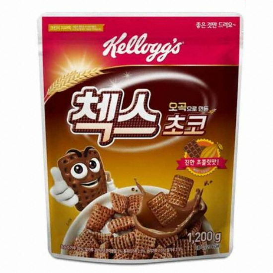 켈로그 오곡으로 만든 첵스초코 1.2kg (2개)_이미지