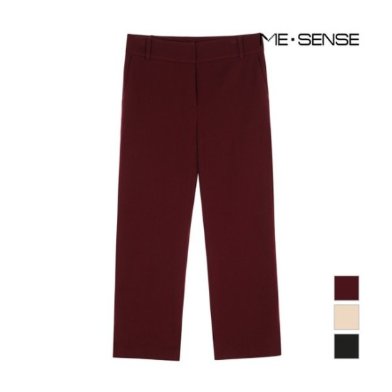 미센스 밑단 트임 팬츠 MA9YSLM103Z_이미지