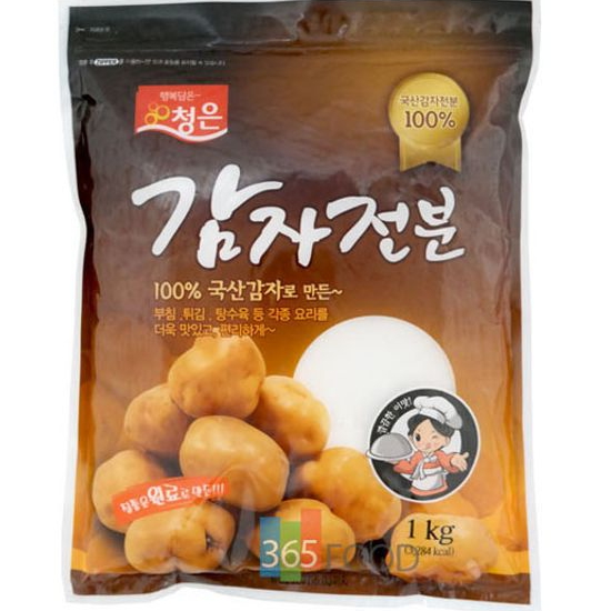 청은에프엔비 감자전분 1kg (1개)