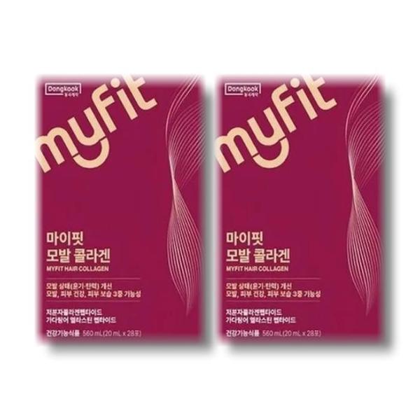 동국제약 마이핏 모발콜라겐 28포 (2개)_이미지