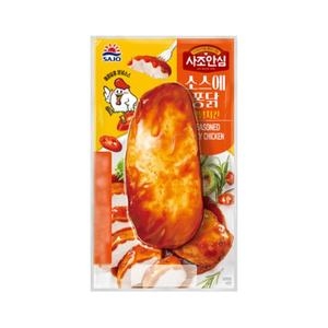 사조대림 소스에 퐁닭 양념치킨 130g (6개)_이미지