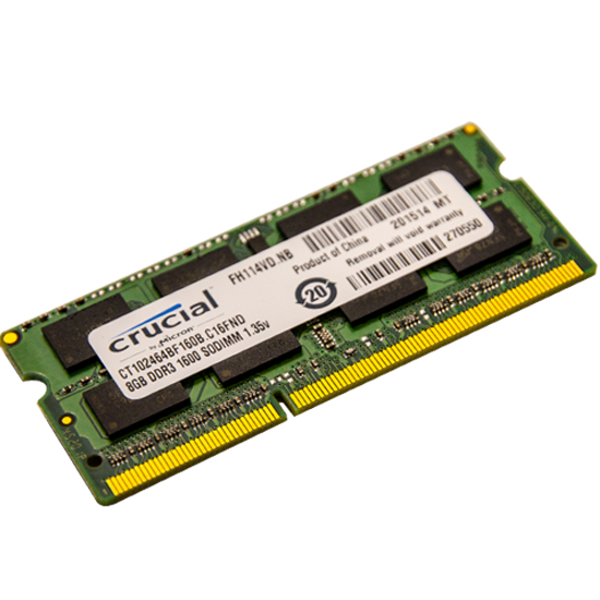 마이크론 Crucial 노트북 DDR3-1600 1.35V (8GB)