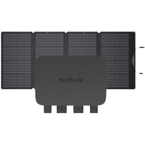 에코플로우 800W 주행충전기 + 400W 태양광 패널 세트_이미지