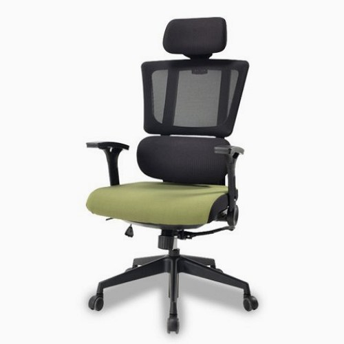 하스민퍼니처 크랩스 블랙바디 메쉬의자 BK_이미지