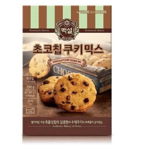 CJ제일제당 백설 초코칩 쿠키믹스 290g (5개)_이미지