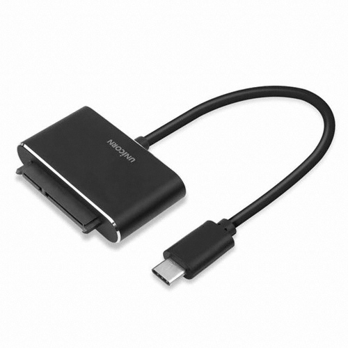 서진네트웍스 UNICORN USB 3.0 Type C to SATA 케이블 (FD-800SATAC)
